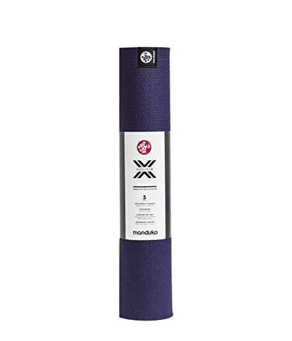 Manduka X Yoga Mat – Tappetino da yoga e fitness di alta qualità, spessore 5 mm, massima densità per cuscino, supporto e stabilità, presa asciutta superiore per evitare scivolamenti