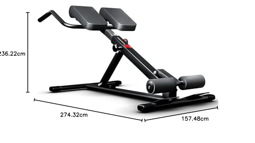 Sportstech in salute e in forma nel 2020. Panca per addominali & lombari/schiena, barra per Dip per casa. Ergonomica, regolabile. Sistema di bloccaggio e ripieghevole BRT150