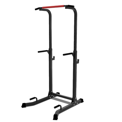 VOUNOT Power Tower, Dip Station Pull Up Bar for Home Gym Strength Training