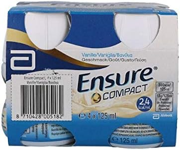 Ensure Compact - integratore alimentare liquido gusto Vaniglia 4x125 ml