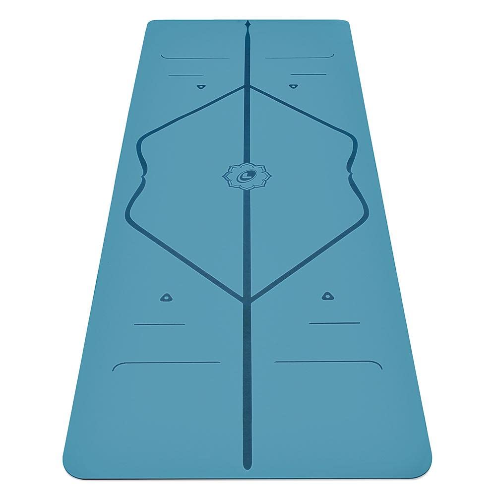 Liforme Tappetino Yoga - Miglior Tappeto da Yoga Eco-Sostenibile, AntiScivolo con Esclusivo Sistema con Indicatori di Allineamento - Tappetini Yoga Biodegradabile - Aderenza Perfetta