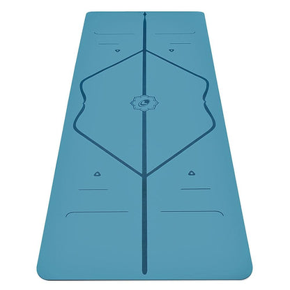 Liforme Tappetino Yoga - Miglior Tappeto da Yoga Eco-Sostenibile, AntiScivolo con Esclusivo Sistema con Indicatori di Allineamento - Tappetini Yoga Biodegradabile - Aderenza Perfetta