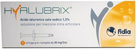 Hyalubrix 30mg - 1 fiala pre-riempita - Acido Ialuronico sale sodico 1,5%