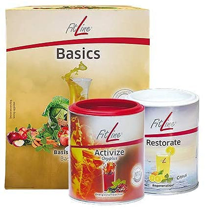 Fitline Optimal Set (Barattolo, Basics: Basic + Activize + Restorate Barattolo)