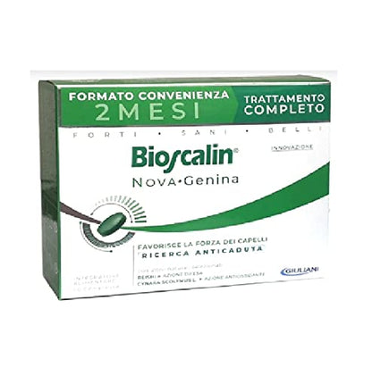 Bioscalin Novagenina 60 Compresse - Integratore Alimentare Anticaduta Confezione da 2 Mesi