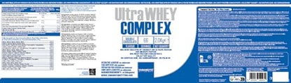 Ultra Whey COMPLEX integratore alimentare per sportivi a base di proteine del siero di latte concentrate (Whey Concentrate) ed Isolate (Whey Isolate) (Cioccolato, 2000 grammi)