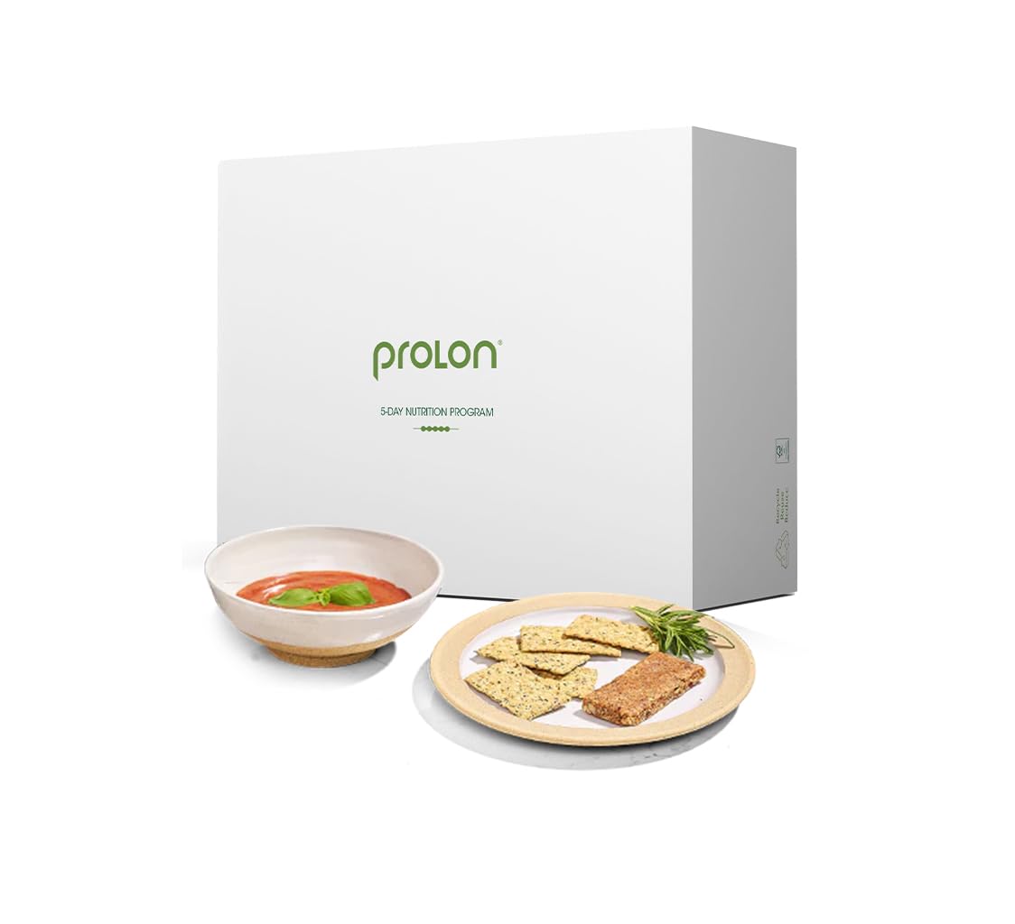 ProLon – Kit Dieta Mima Digiuno – Programma Nutrizionale di 5 Giorni – Prof. Valter Longo – Autofagia - Made in Italy – Varietà 4 (Piselli, Ceci, Lenticchie, Peperoni)