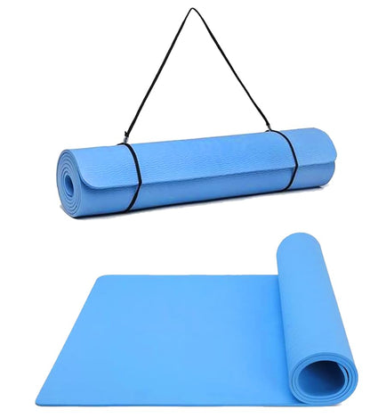 G5 HT SPORT Tappetino Per Yoga con maniglia di trasporto In Eva | 160x50Cm | Spessore 0.8 Cm | Tappeto Ginnastica Materassino fitness