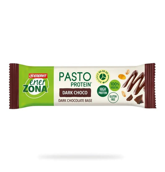 EnerZona Easy Lunch Pasto Protein sostitutive del pasto ● 25 barrette da 55g gusto Dark Choco