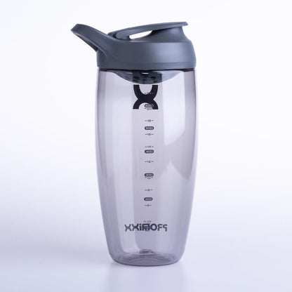 Promixx PURSUIT - Bottiglia shaker per proteine New Edition - Bottiglie per miscele di proteine e integratori - Bicchiere shaker per proteine facile da pulire e resistente, 700 ml