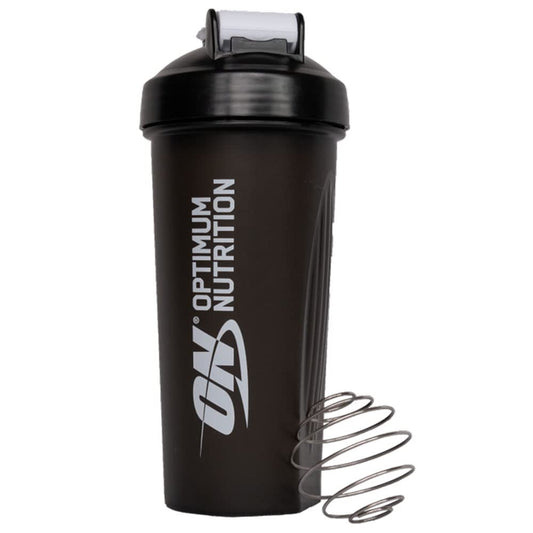 Optimum Nutrition Shaker con sfera di miscelazione in acciaio inox, senza BPA e DEHP, lavabile in lavastoviglie, per proteine in polvere, integratori per allenamento e frullati sostitutivi dei pasti,