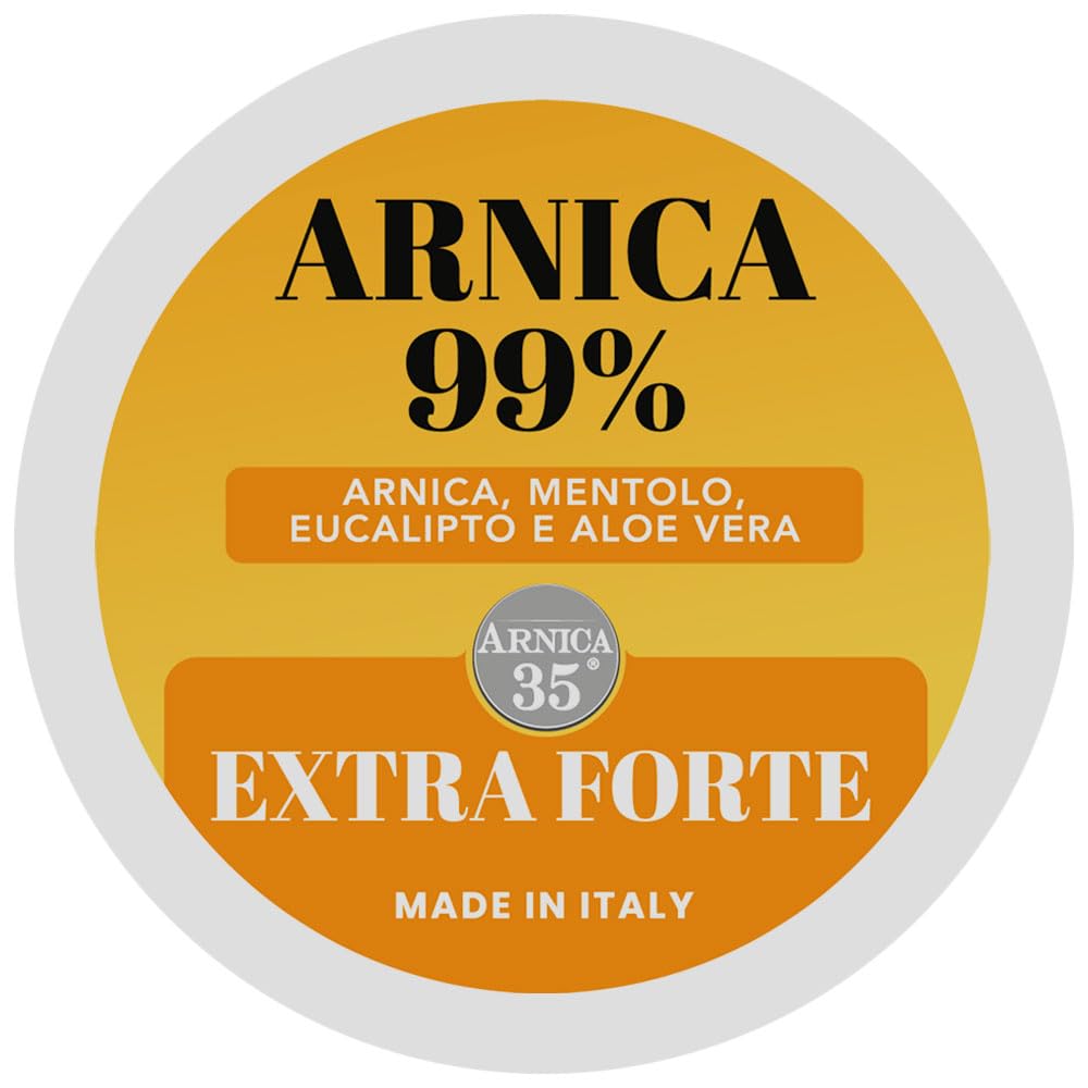 Arnica 35 - Arnica per Cavalli Uso Umano Gel Extra Forte 500ml, 99% Arnica Montana ad Azione Intensa per Massaggiare Muscoli e Articolazioni, Assorbimento Rapido, Made in Italy