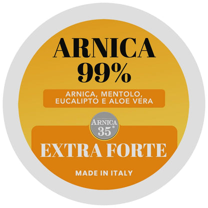 Arnica 35 - Arnica per Cavalli Uso Umano Gel Extra Forte 500ml, 99% Arnica Montana ad Azione Intensa per Massaggiare Muscoli e Articolazioni, Assorbimento Rapido, Made in Italy