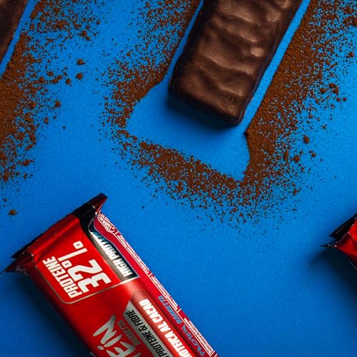 1 Attimo in Forma | 24 Barrette Proteiche Crema di Cacao 32% Protein Bar 50 grammi - Proteine del Latte Snack Spuntino