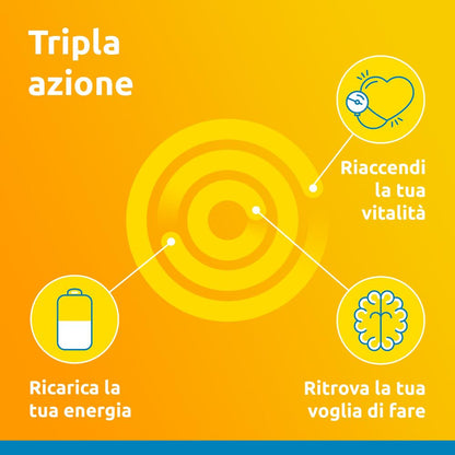 Supradyn Ricarica 50+ Integratore Multivitaminico Completo Vitamine e Minerali con Vitamina B12, C, D, Zinco per Stanchezza Fisica e Concentrazione dai 50 Anni Uomo e Donna, 30 Compresse Rivestite