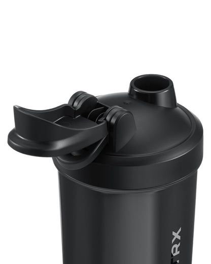 VOLTRX Titanus - Bottiglia per shaker per proteine, ricaricabile tramite USB C, elettrico, per frullati proteici e frullati sostitutivi dei pasti, senza BPA, 680,4 g