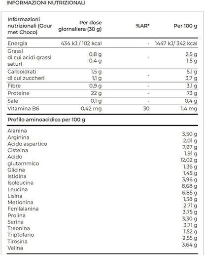 Yamamotò Ultra Casein Complex 2000 g - caseina micellare- Proteine siero del latte a letto rilascio. Ideale come spuntino notturno (2000 gr, ciocolato)