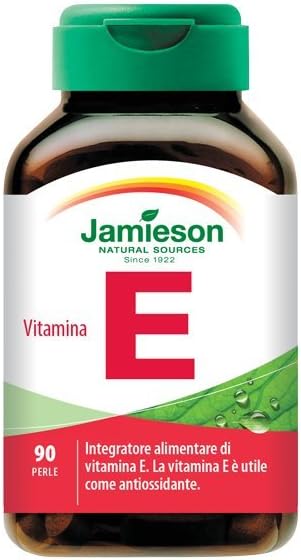 Jamieson 11438 Vitamina e Perle, 20 G, 90 Unità