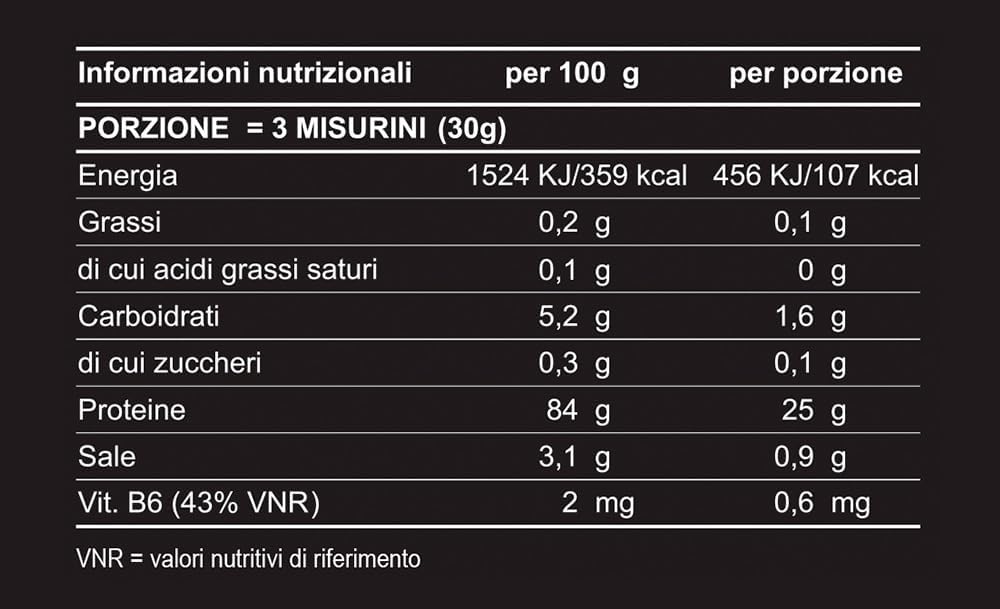 EGG PRO - 600g - Vaniglia - Purissime proteine del bianco d'uovo