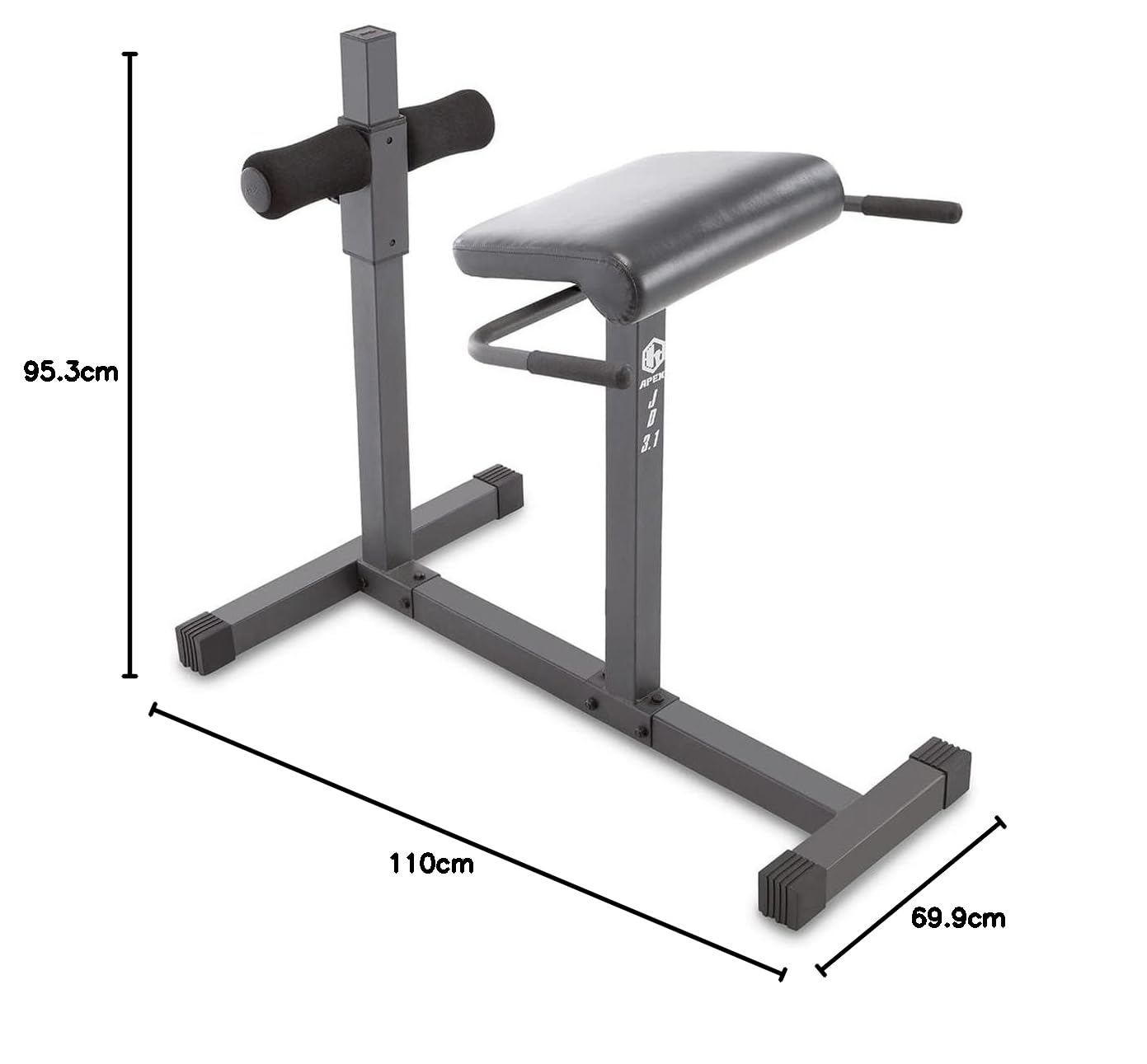 Marcy JD3.1 Hyperextension Bench - Sedia Romana Regolabile