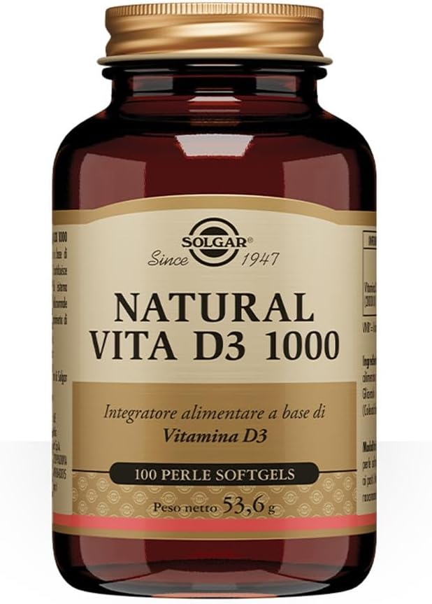 Solgar Natural Vita D3 1000