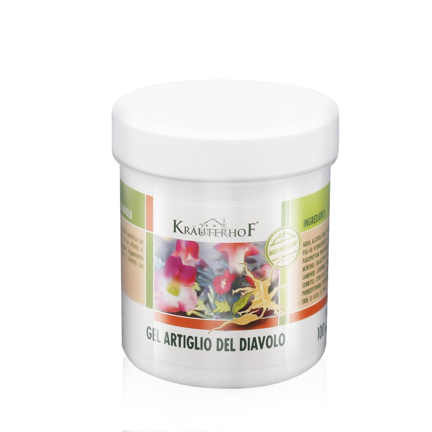 HW CASE Kräuterhof Balsamo per cavalli riscaldante, extra forte, gel massaggiante - Rimedio naturale per il sollievo muscolare (1x500ML)