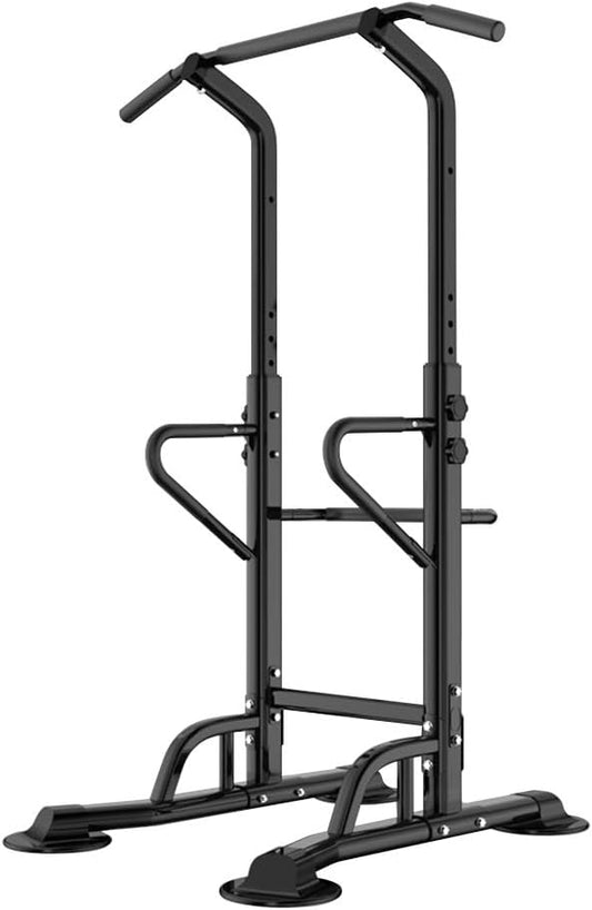 soges Power Tower Regolabile in altezza e stazione di tuffo Multifunzione Home Forza Training Fitness Workout Station, PSBB002