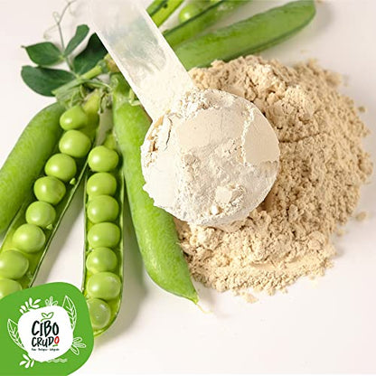 Proteine del Riso in Polvere Bio - 80% Proteina - 500g. Proteine Naturalmente Senza Lattosio e Glutine. Proteine Vegane Vegetali e Biologiche Senza Zucchero. Organic and Vegan Rice Protein Powder.