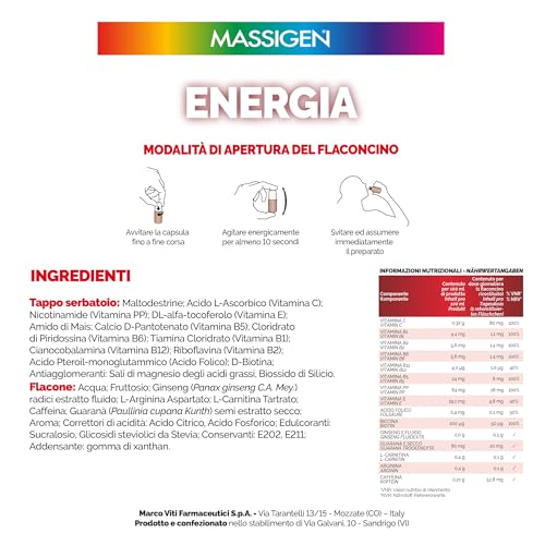 MASSIGEN Multicolore, Mente, Liquido, 290 G