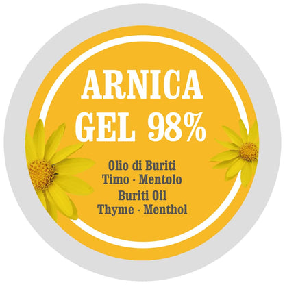 Dulàc - Arnica Per Cavalli Uso Umano Gel 500 ml, Arnica Forte 98% Non unge, Formula Naturale, per Massaggi a Muscoli e Articolazioni, Dermatologicamente Testato, Made in Italy