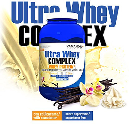 Ultra Whey COMPLEX integratore alimentare per sportivi a base di proteine del siero di latte concentrate (Whey Concentrate) ed Isolate (Whey Isolate) (Cioccolato, 2000 grammi)