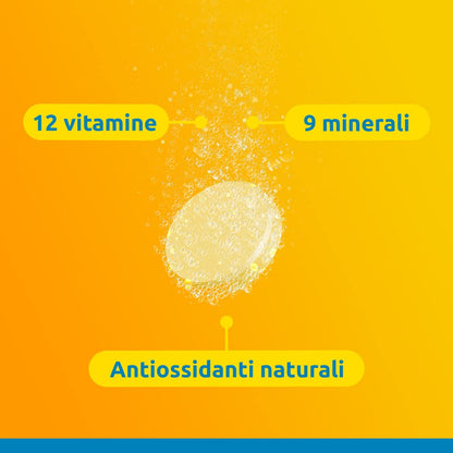 Supradyn Ricarica 50+ Integratore Multivitaminico Completo Vitamine E Minerali Con Vitamina B12, C, D, Zinco Per Stanchezza Fisica E Concentrazione Dai 50 Anni Uomo E Donna, 30 Compresse Effervescenti