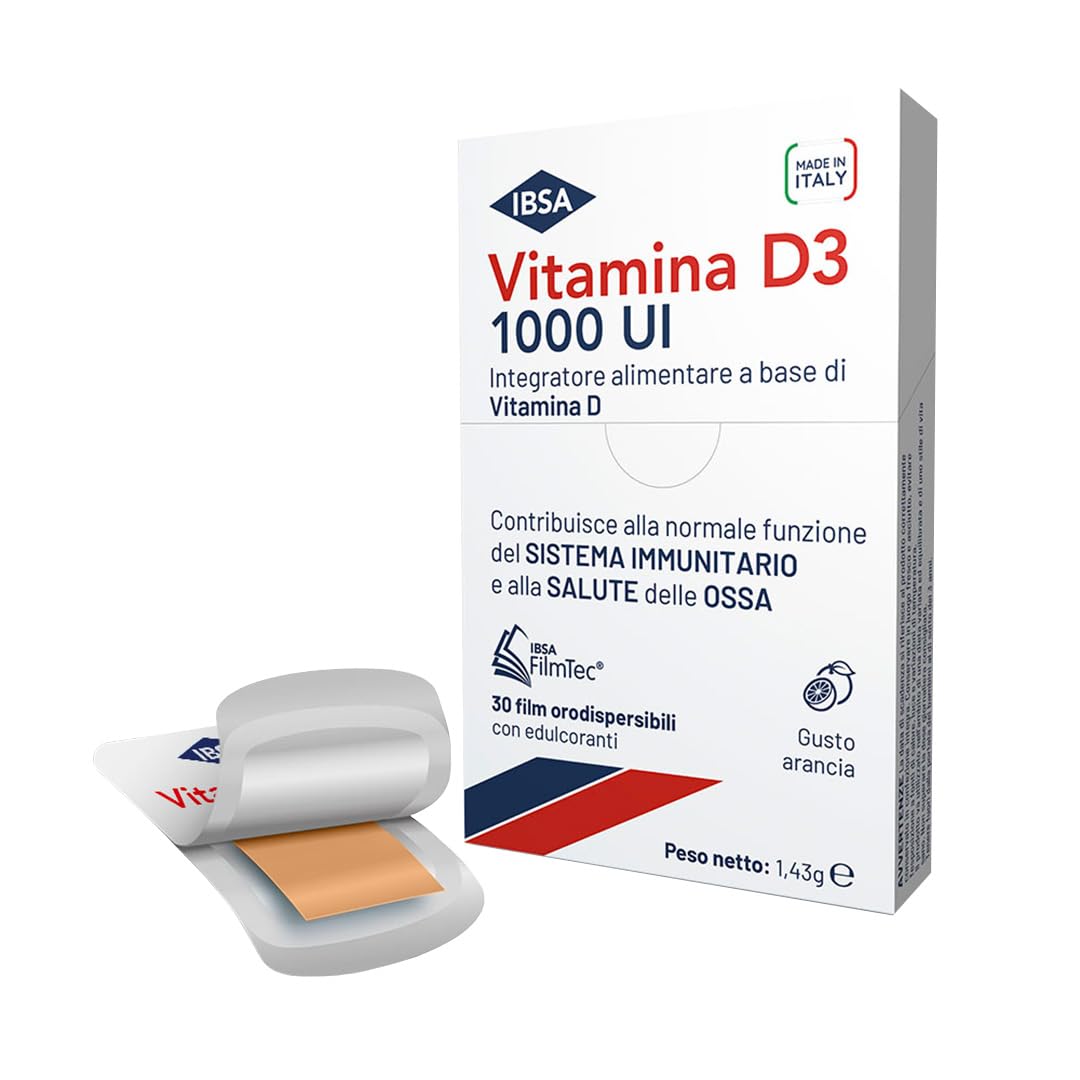 Vitamina D3 IBSA 1000 UI - 30 Film Orodispersibili