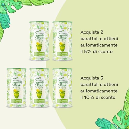 Frullato Proteico | Matcha alla Vaniglia | 600g proteine in polvere | pasto sostitutivo vegano, ricco di vitamine e nutrienti | ideale per colazioni sane | Energia a lungo rilascio | Alpha Foods