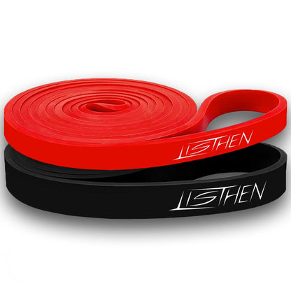 LISTHEN Elastici Rigidi per Trazioni Muscle Up e Fitness, Bande Rigide per Riabilitazione Muscolare Stretching e Yoga, Fasce Elastiche per l'Allenamento