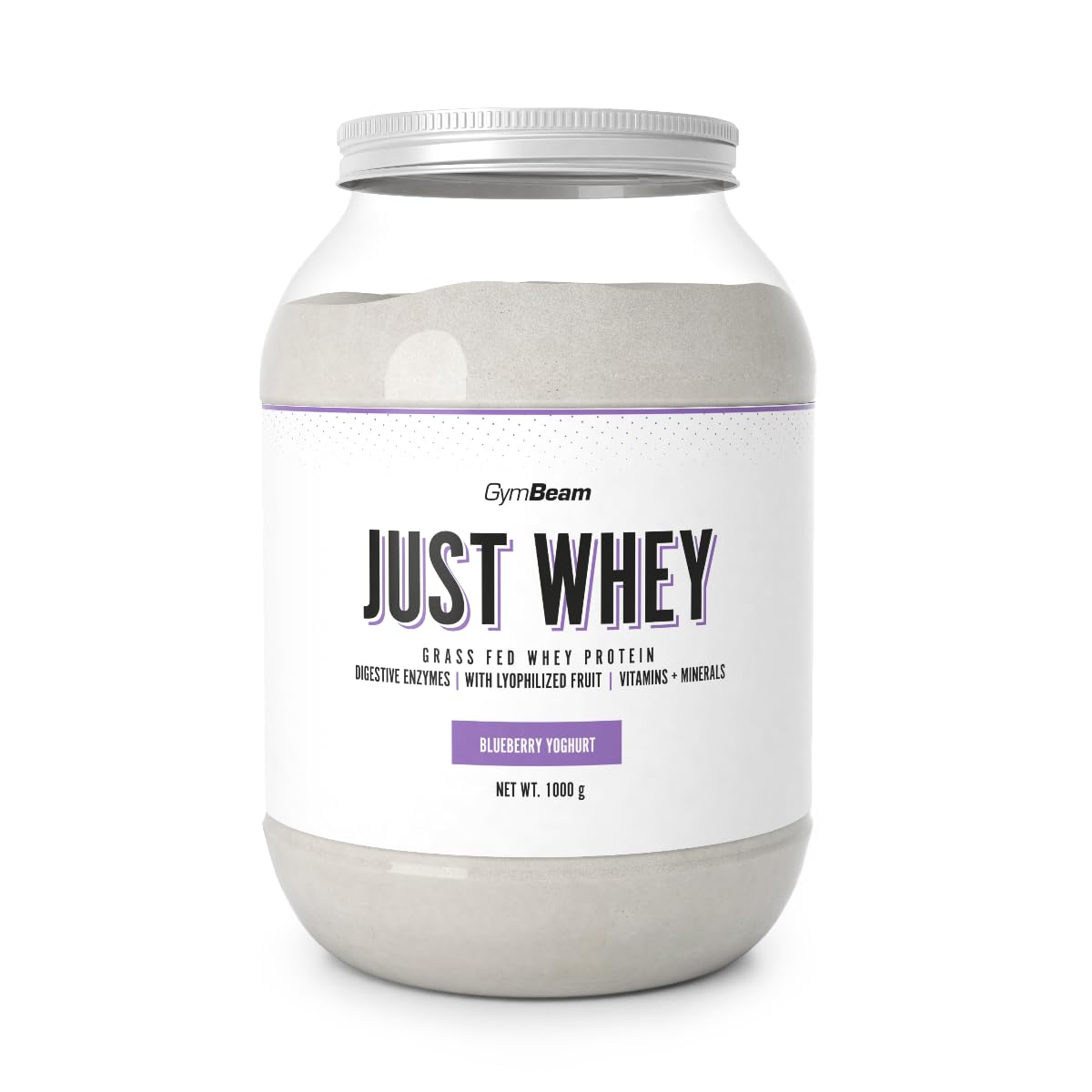 GymBeam Just Whey, Proteine in Polvere Multicomponente da Siero di Latte, Concentrato e Idrolizzato, 22,4g Proteine per Dose, con BCAA e Amminoacidi Essenziali (1000 g, Chocolate Milkshake)