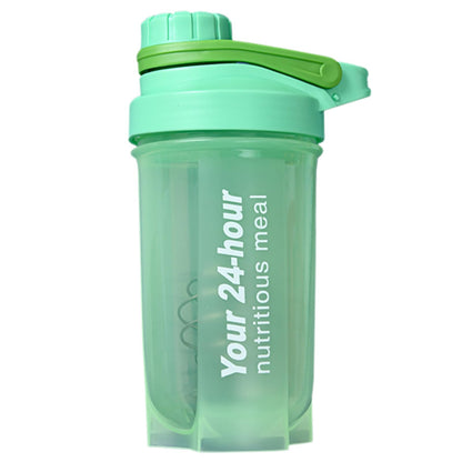 EACHPT Protein Shaker,Shaker per proteine da 600 ml per frullati di integratori,shaker per proteine con tappo a vite,setaccio e scala graduata|A prova di perdite,senza BPA