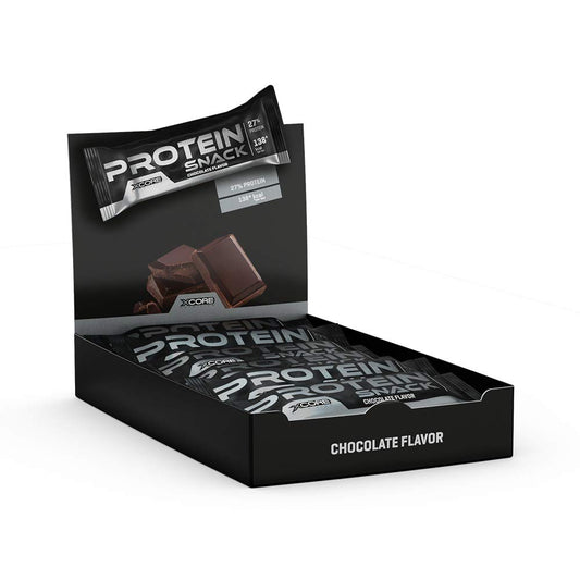 Xcore Protein Snack, 35 g, Biscotto e Crema, Confezione da 12 Pezzi