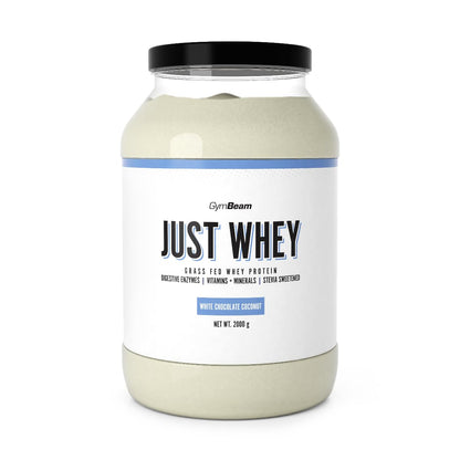 GymBeam Just Whey, Proteine in Polvere Multicomponente da Siero di Latte, Concentrato e Idrolizzato, 22,4g Proteine per Dose, con BCAA e Amminoacidi Essenziali (1000 g, Chocolate Milkshake)