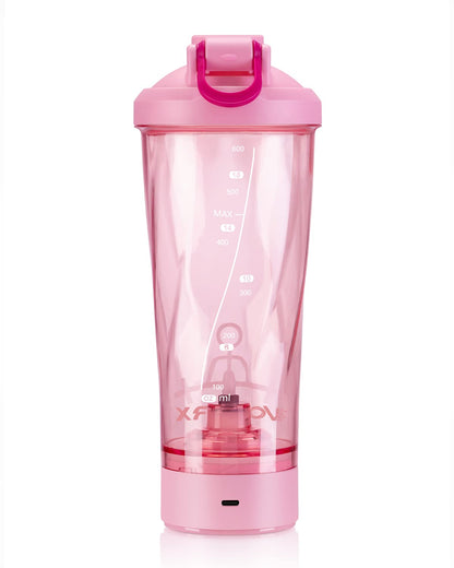 VOLTRX Shaker per Proteine Elettrico,600ml-Bottiglia Shaker Elettrica per Proteine,Shaker Elettrico Usb,Senza BPA,Shaker Elettrico per Proteine,Ricaricabile,Impermeabile,Shaker Elettrico Colorato