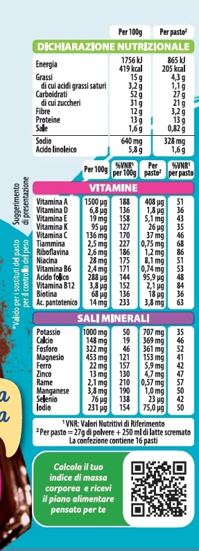 Pesoforma Smoothie Frutti di Bosco, Pasto sostitutivo per il controllo del peso, Smoothie gustoso che aiuta a rimettersi in forma, Ricco in proteine e fibre, Solo 202 calorie, 16 pasti, 436 gr