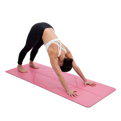 Liforme Tappetino Yoga - Miglior Tappeto da Yoga Eco-Sostenibile, AntiScivolo con Esclusivo Sistema con Indicatori di Allineamento - Tappetini Yoga Biodegradabile - Aderenza Perfetta