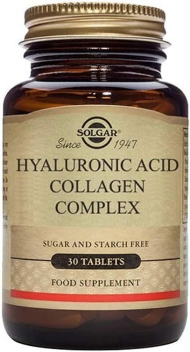 Solgar, Hyaluronic Acid, 120 Milligram, 30 Tablets