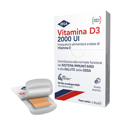 Vitamina D3 IBSA 2000 UI - 30 Film Orodispersibili