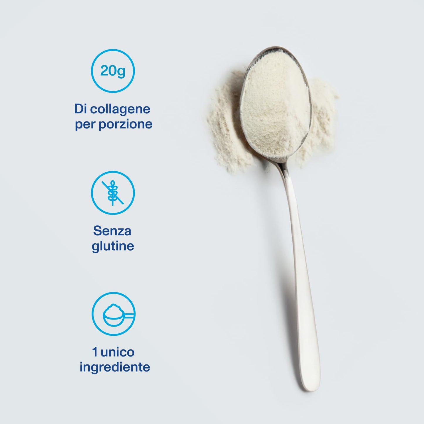 Vital Proteins Collagen Peptides integratore alimentare a base di collagene, inodore e insapore, per il benessere di pelle, capelli e unghie, senza glutine, 20g di collagene per porzione, 587g