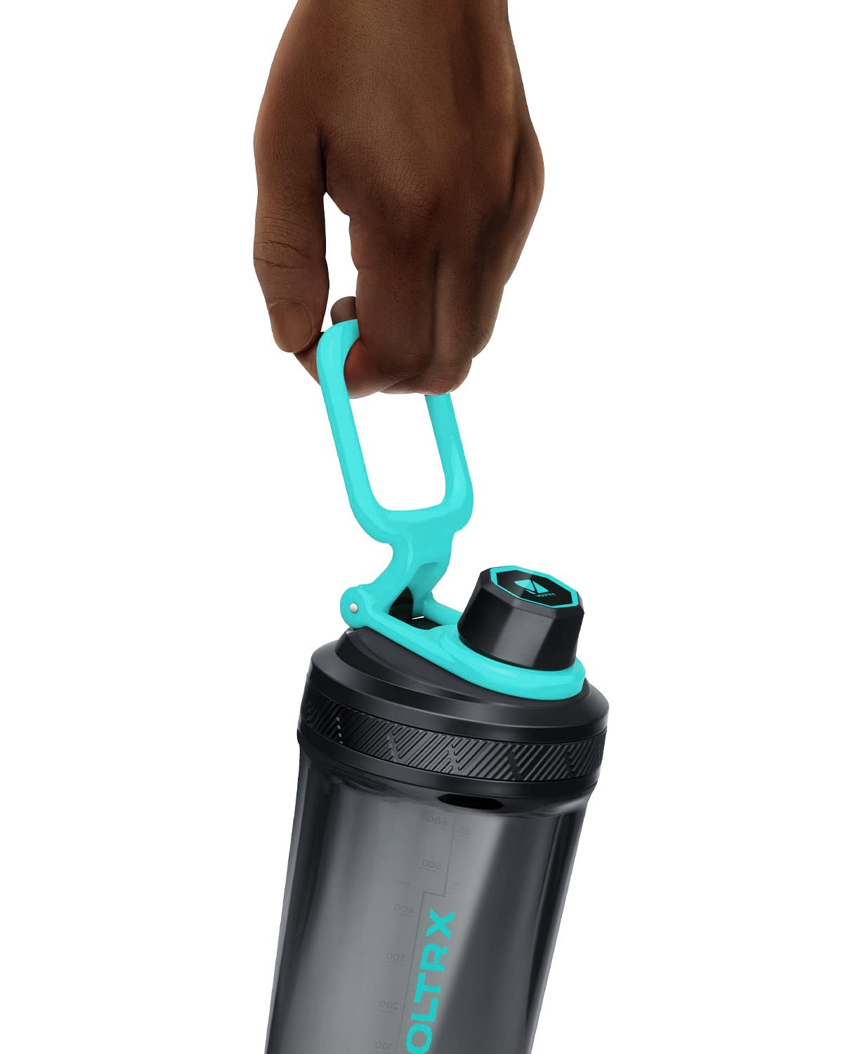 VOLTRX Bottiglia shaker, frullatore elettrico per frullati proteici ricaricabile USB C, tazze shaker per frullati proteici e frullati sostitutivi dei pasti, senza BPA, in Tritan