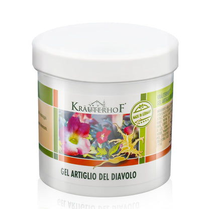 HW CASE Kräuterhof Balsamo per cavalli riscaldante, extra forte, gel massaggiante - Rimedio naturale per il sollievo muscolare (1x500ML)