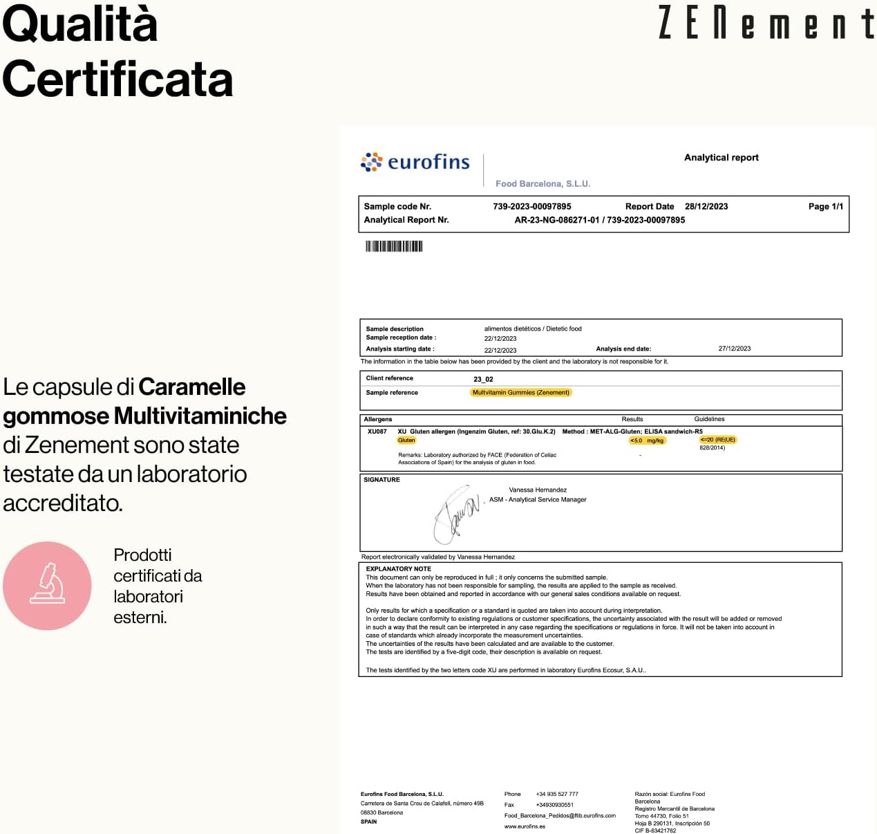 Multivitaminico Caramelle, 120 Caramelle Gommose - Integratore Completo con 13 Vitamine e Minerali - Multivitaminiche Gusto Fragola - Vitamina C, Vitamina D3, Vitamine B, Vitamina E, Zinco - Zenement