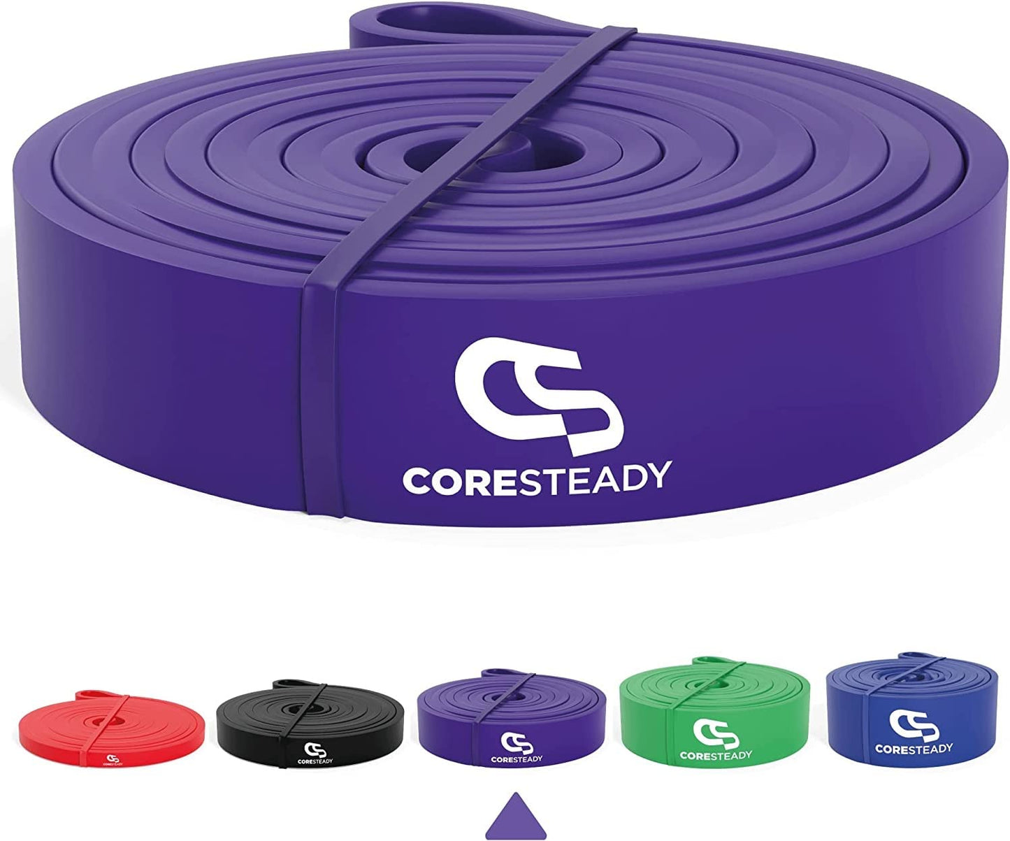 Coresteady Elastico Trazioni I Elastico Fitness per Trazioni alla Sbarra Assistite I Elastici per Palestra I Powerlifiting & Calisthenics I Allenamento per Uomini e Donne