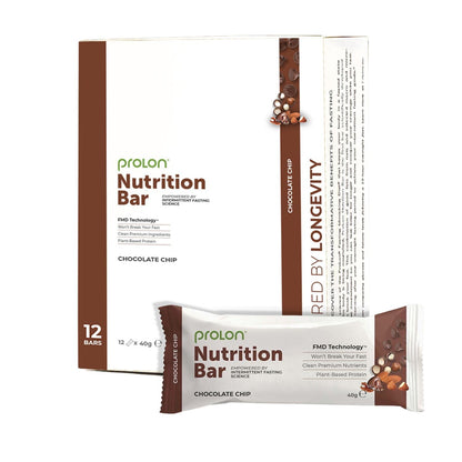 ProLon – Nutrition Bar – 12 Barrette da 40g – Vegetariana e Senza Glutine – Compatibile con Dieta Keto – Made in Italy - Kit Tutti i Gusti